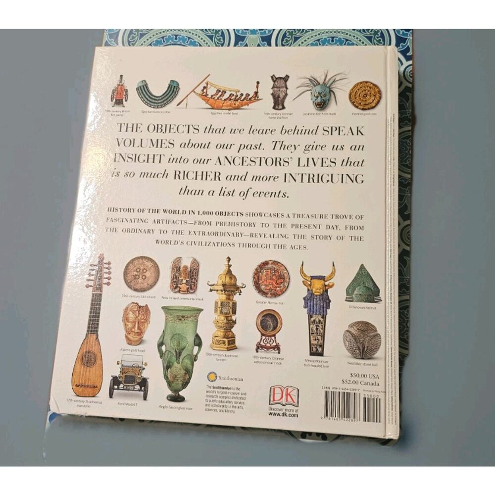 History of the World in 1000 Objects, Hardback DK Publishing book 2014 - Picture 2 of 5